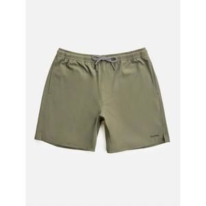 NEW RHYTHM. men's classic beach short in olive